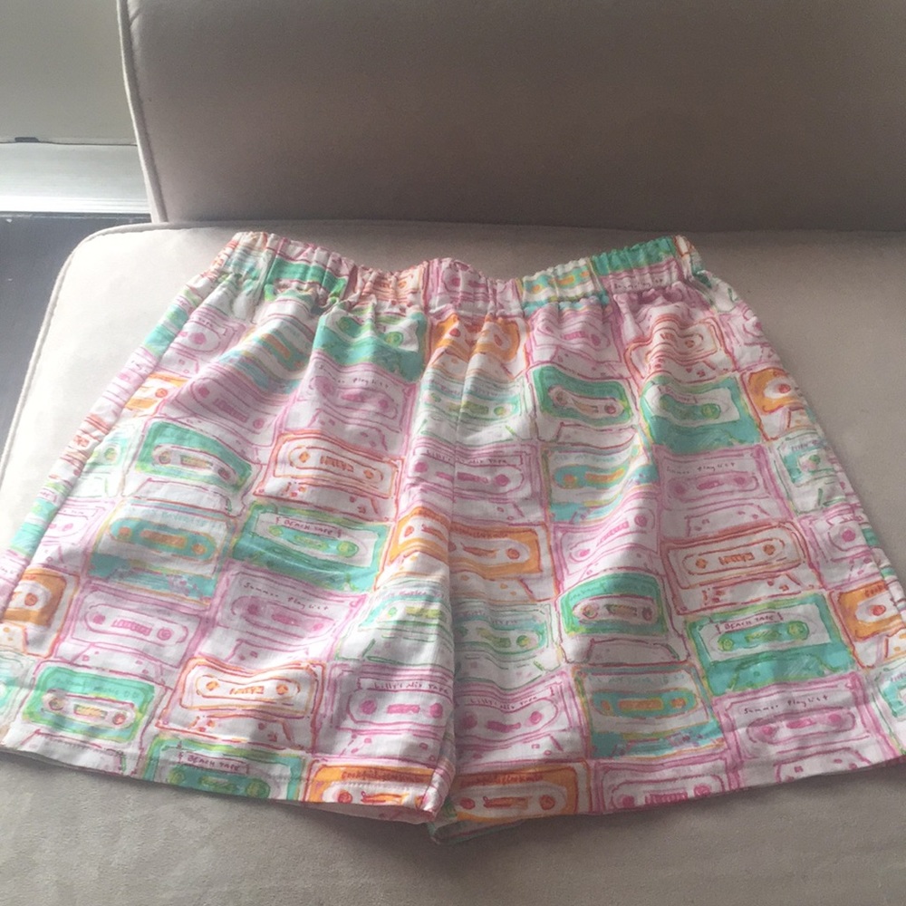 Handmade Shorts in Lilly Pulitzer Summer Mix Tape